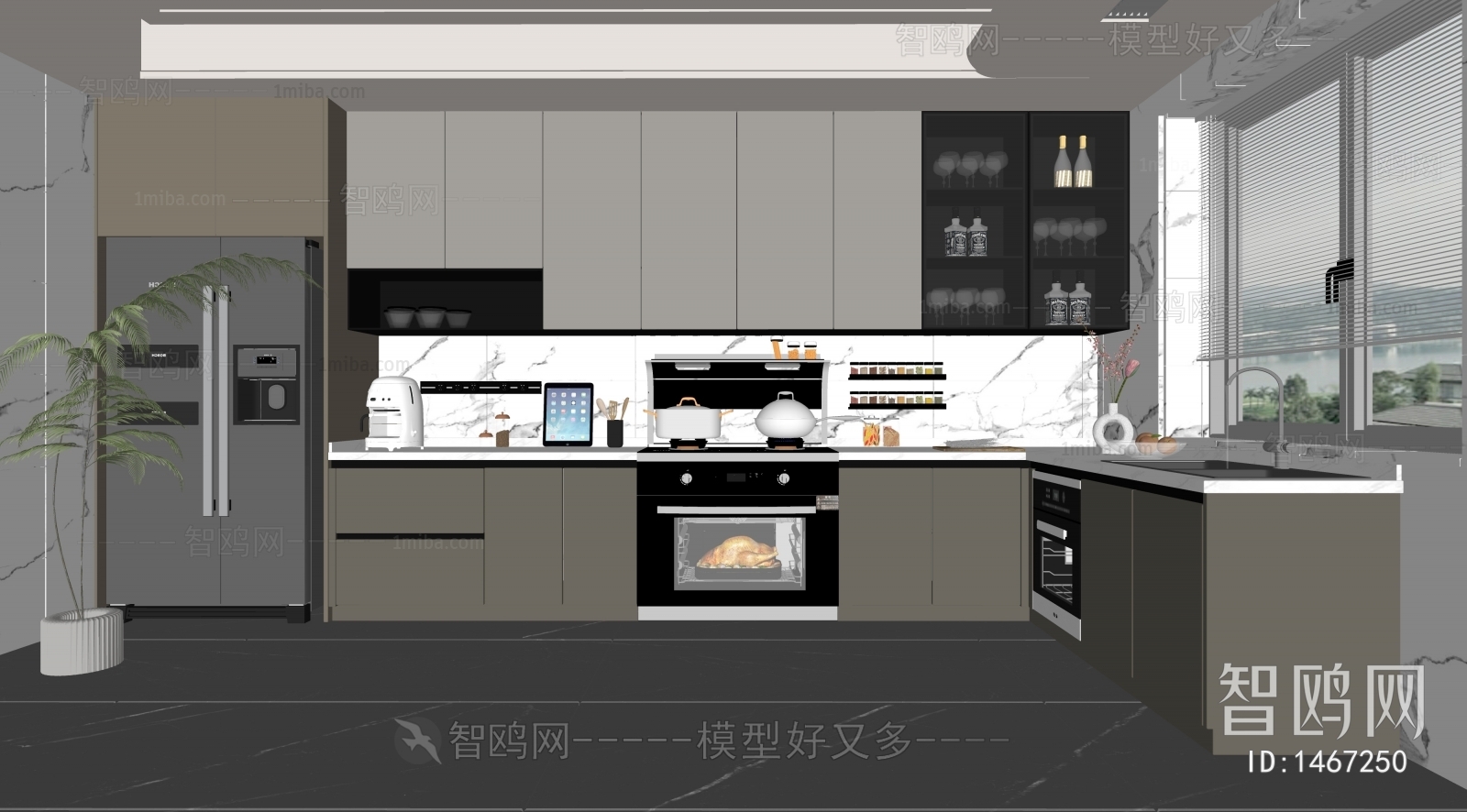 Modern The Kitchen