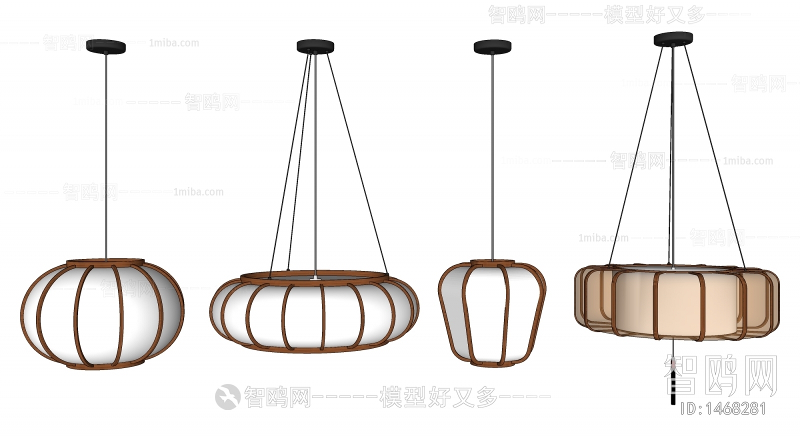 新中式日式灯笼吊灯