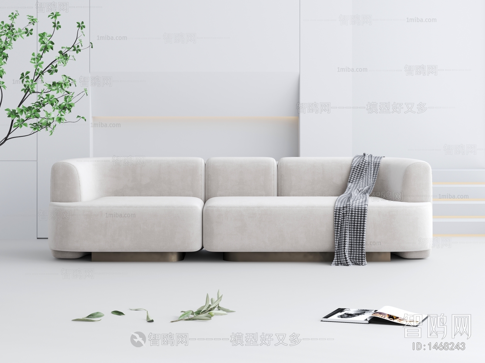 Modern Multi Person Sofa