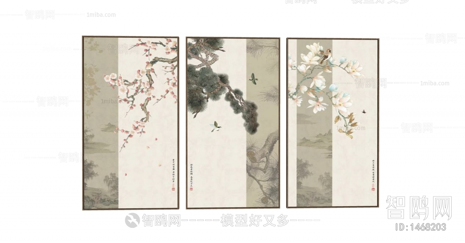 New Chinese Style Painting