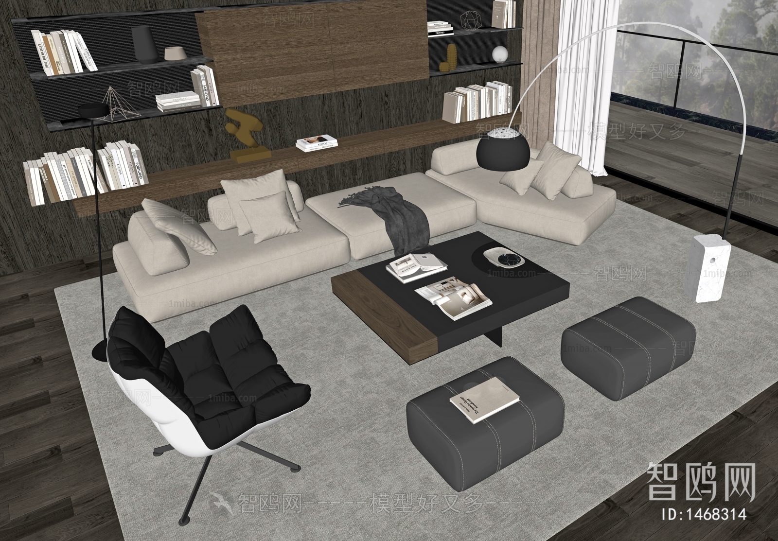 Modern A Living Room