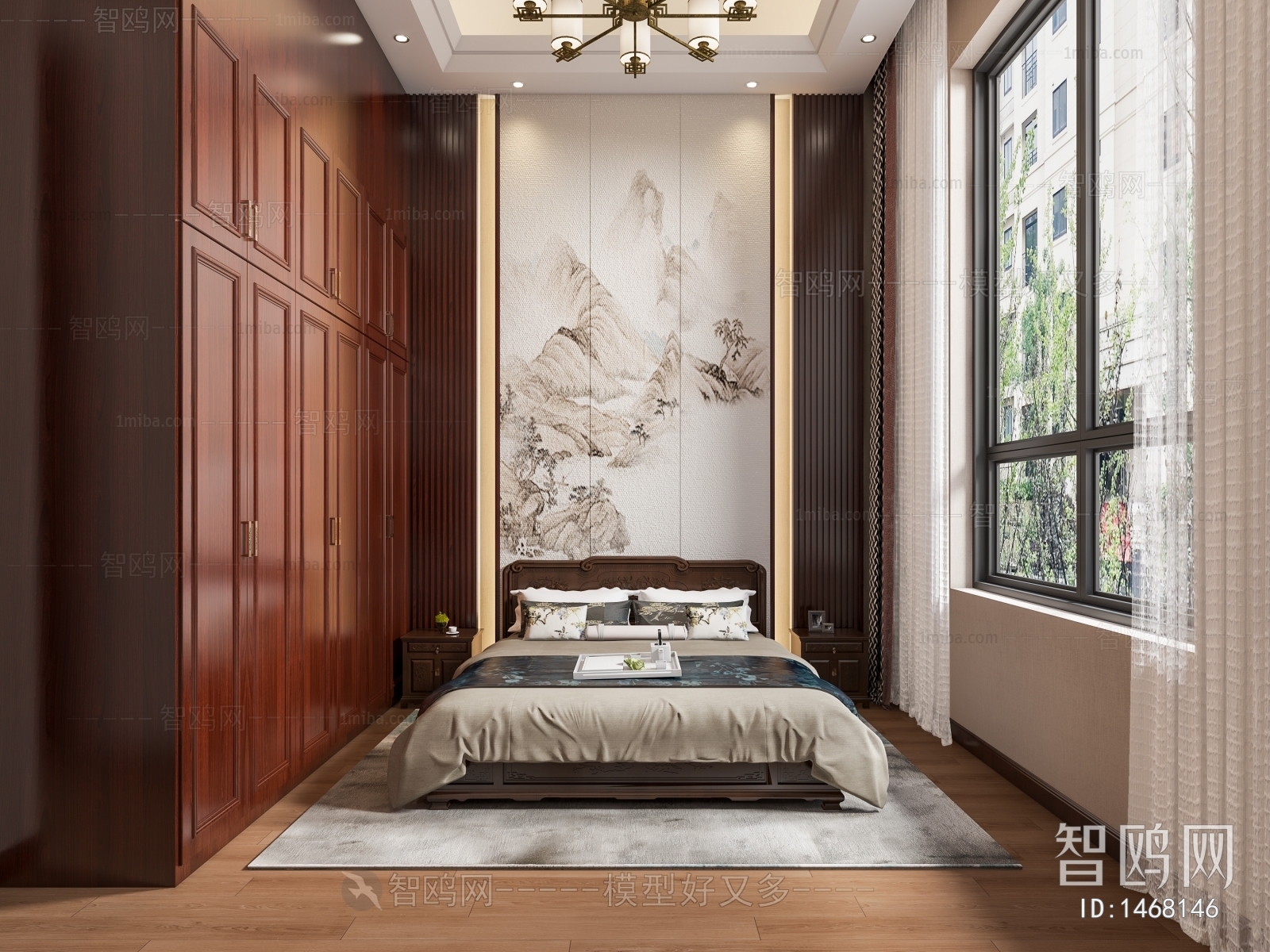 Chinese Style Bedroom