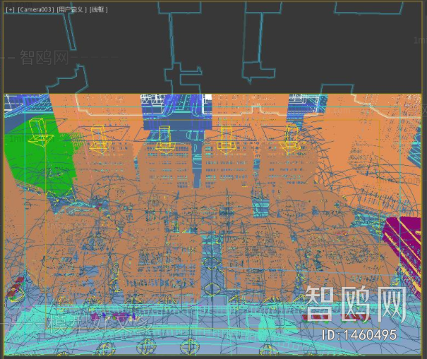 Modern Architectural Bird's-eye View Planning