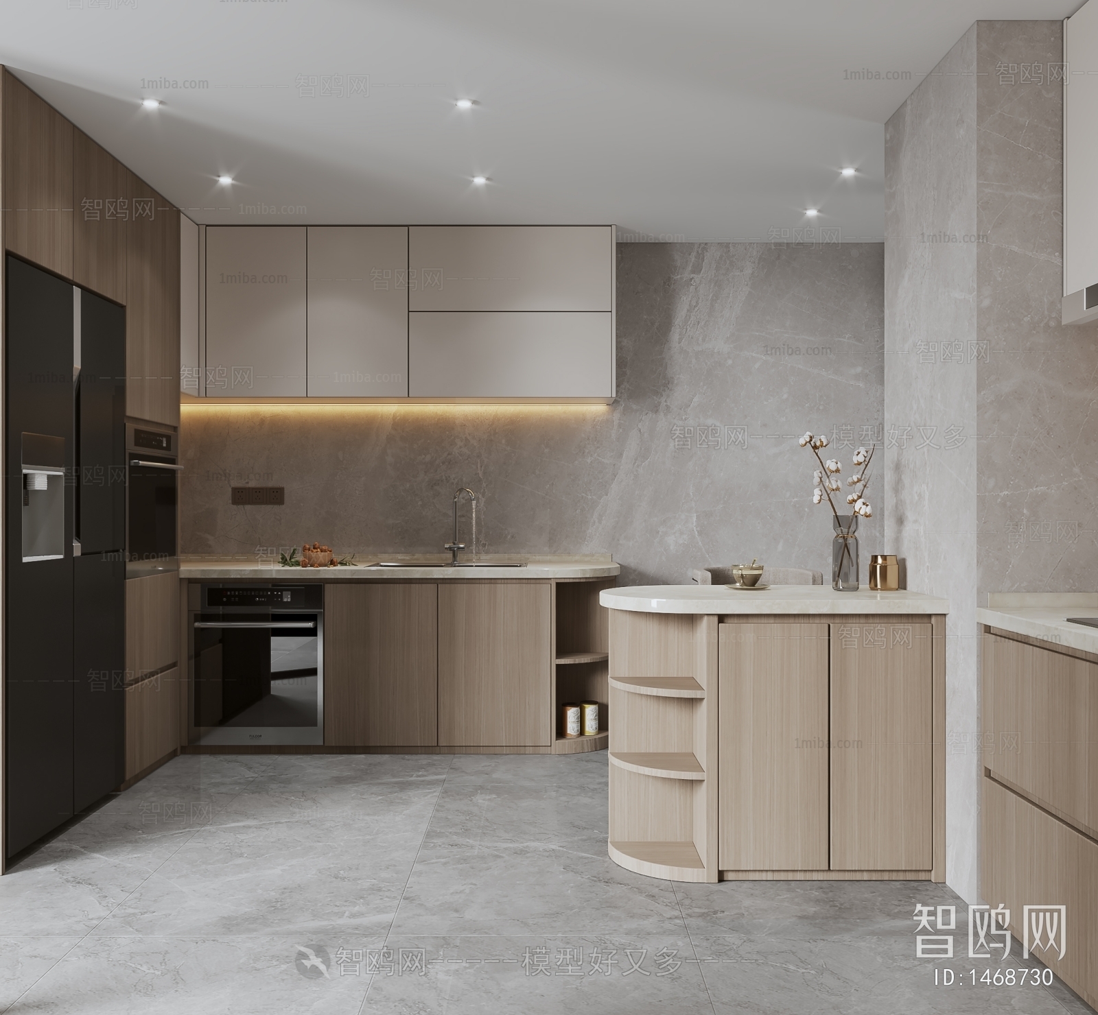 Modern The Kitchen