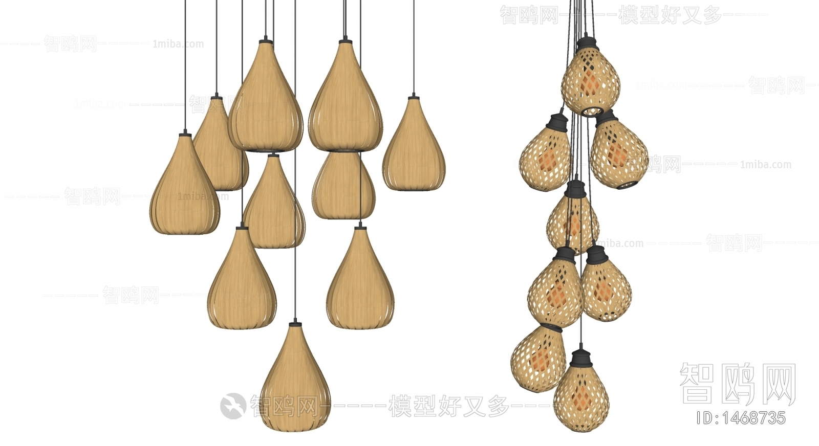 Southeast Asian Style New Chinese Style Droplight