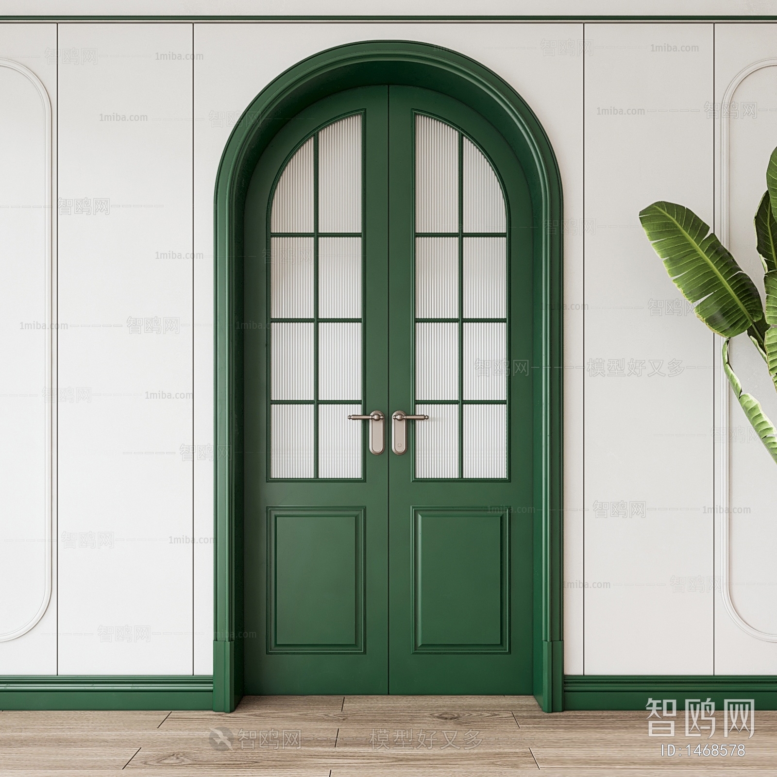 French Style Double Door