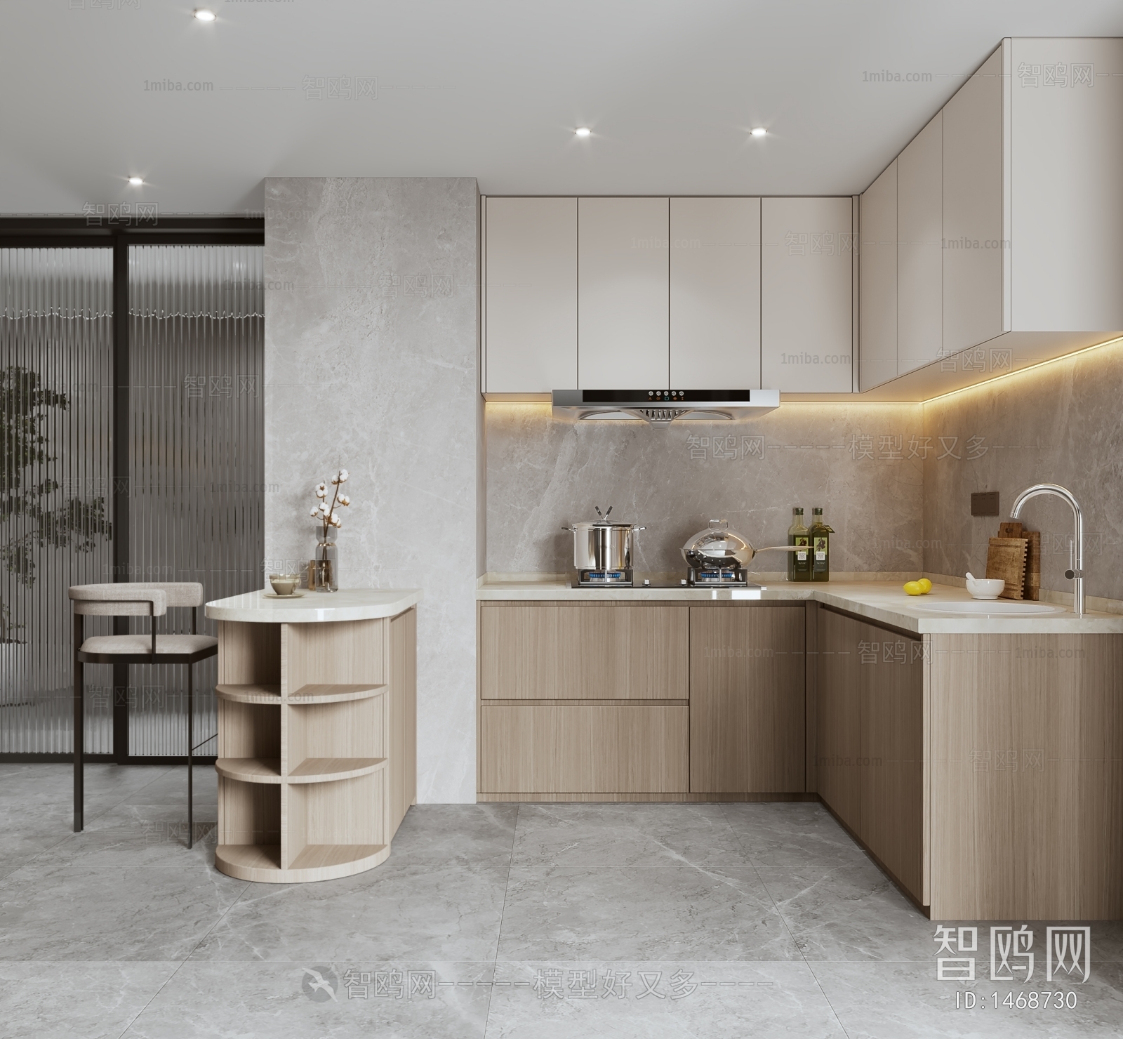 Modern The Kitchen