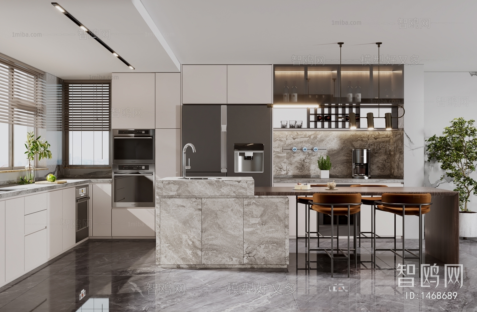 Modern Open Kitchen