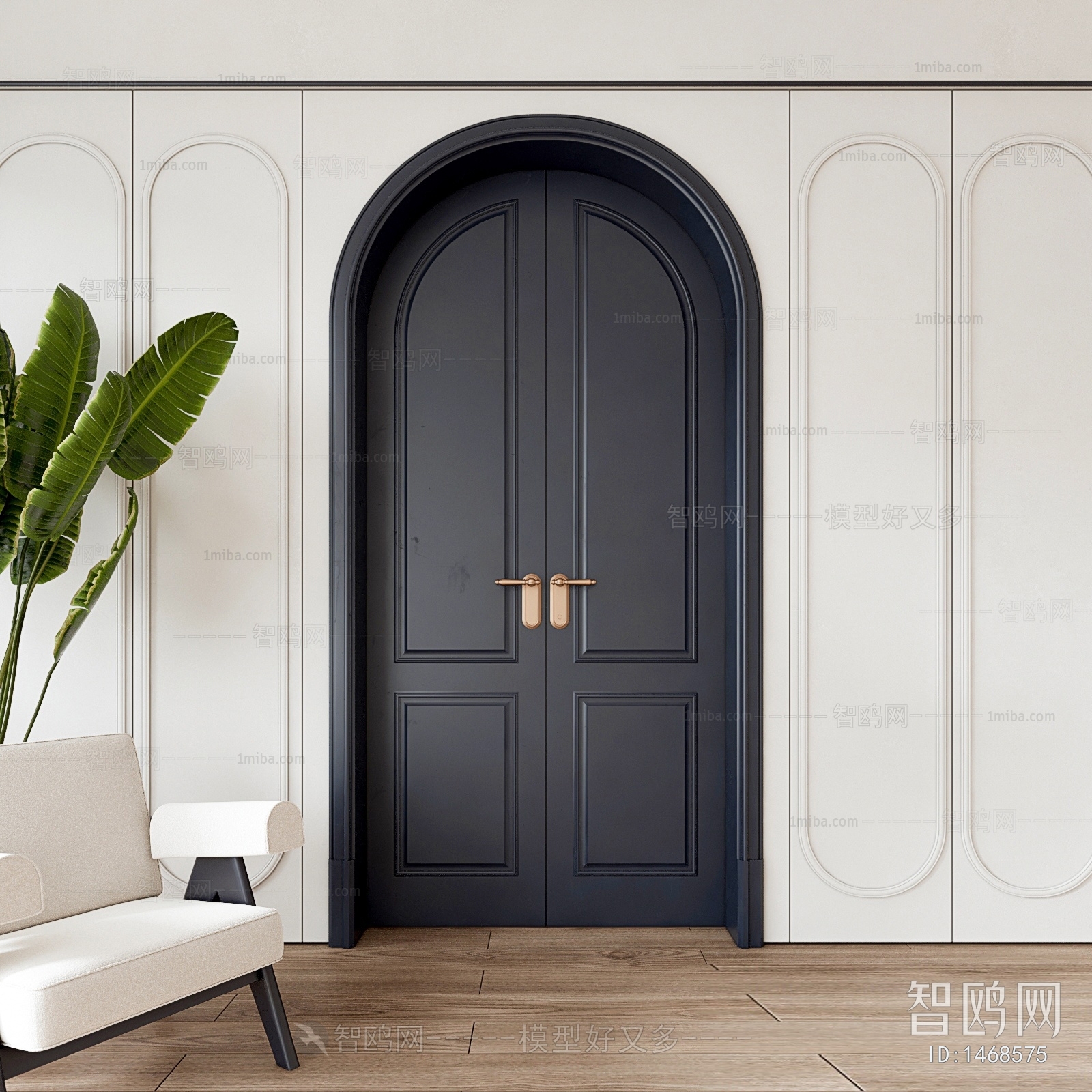 French Style Double Door