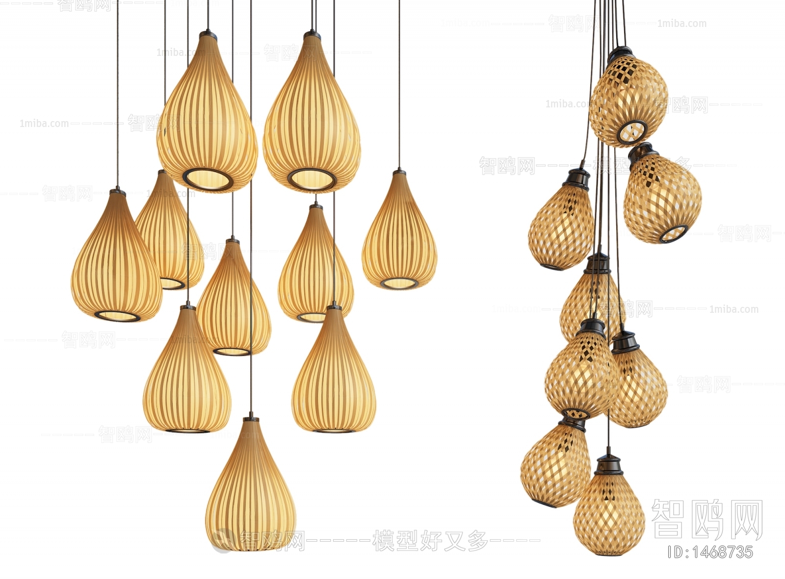 Southeast Asian Style New Chinese Style Droplight