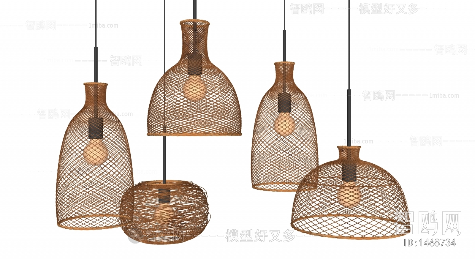 Southeast Asian Style New Chinese Style Droplight