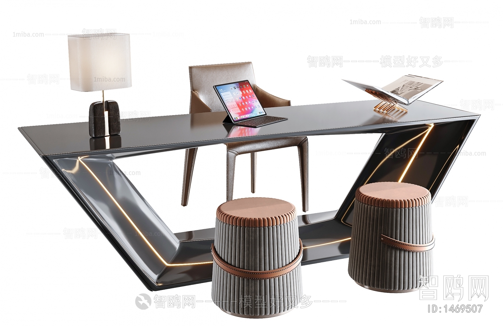 Modern Computer Desk And Chair