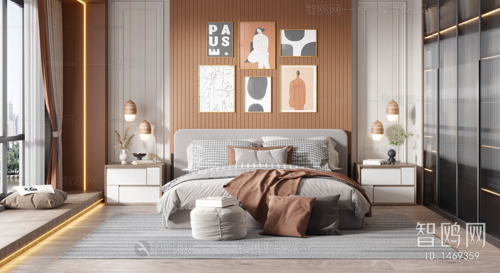 Nordic Style Bedroom