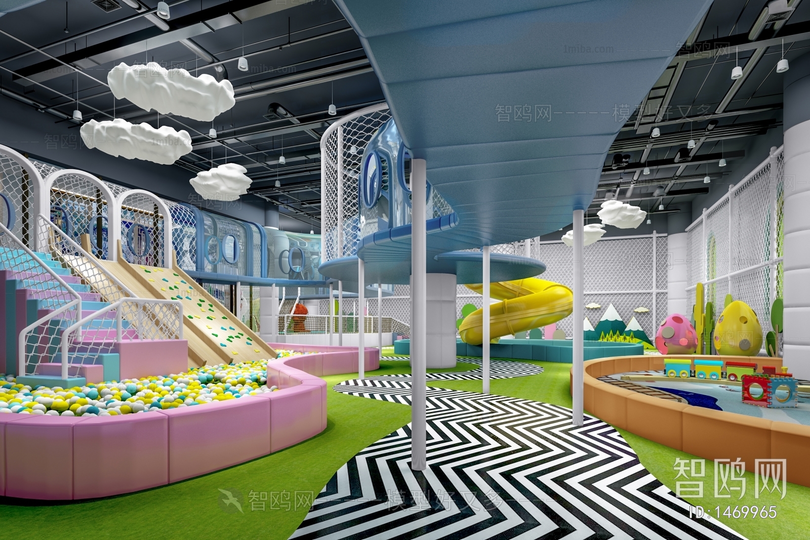 Modern Children's Playroom