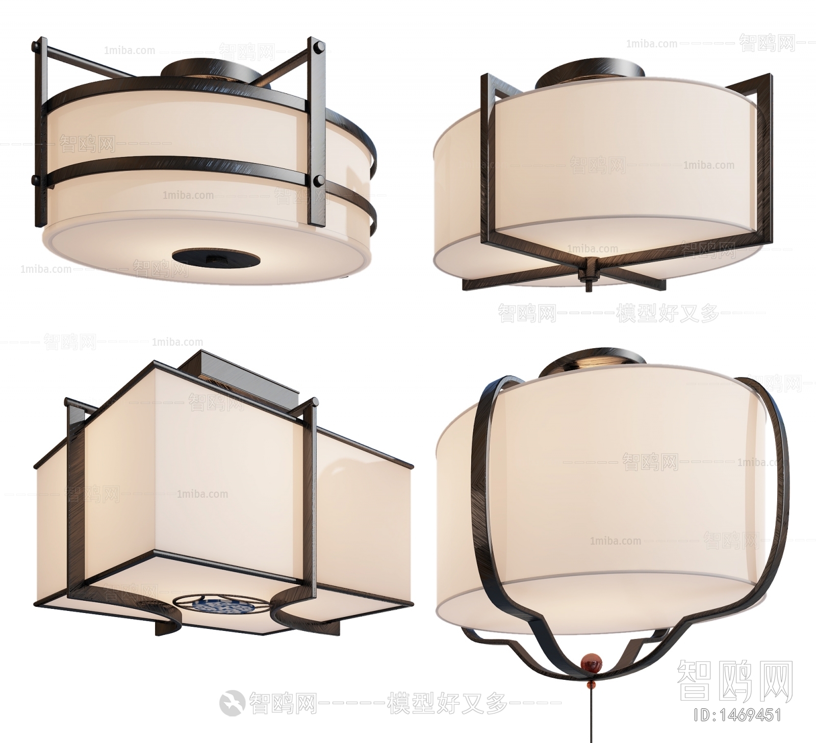 New Chinese Style Ceiling Ceiling Lamp