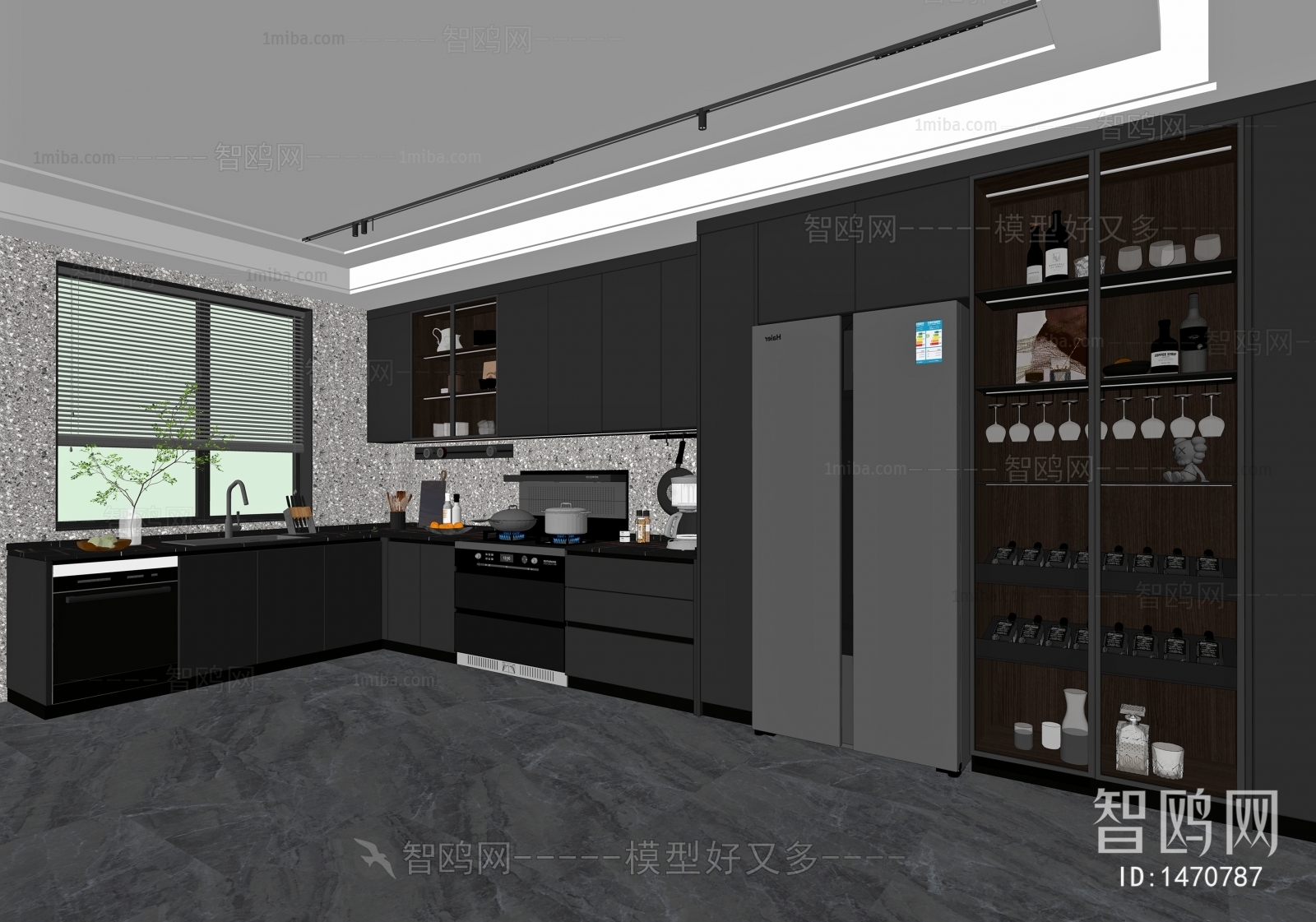 Modern The Kitchen