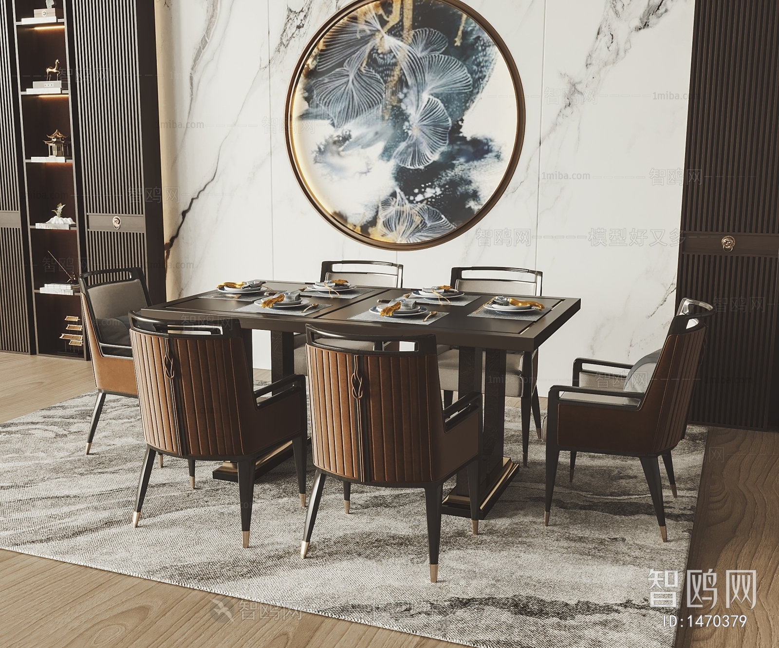 New Chinese Style Dining Table And Chairs