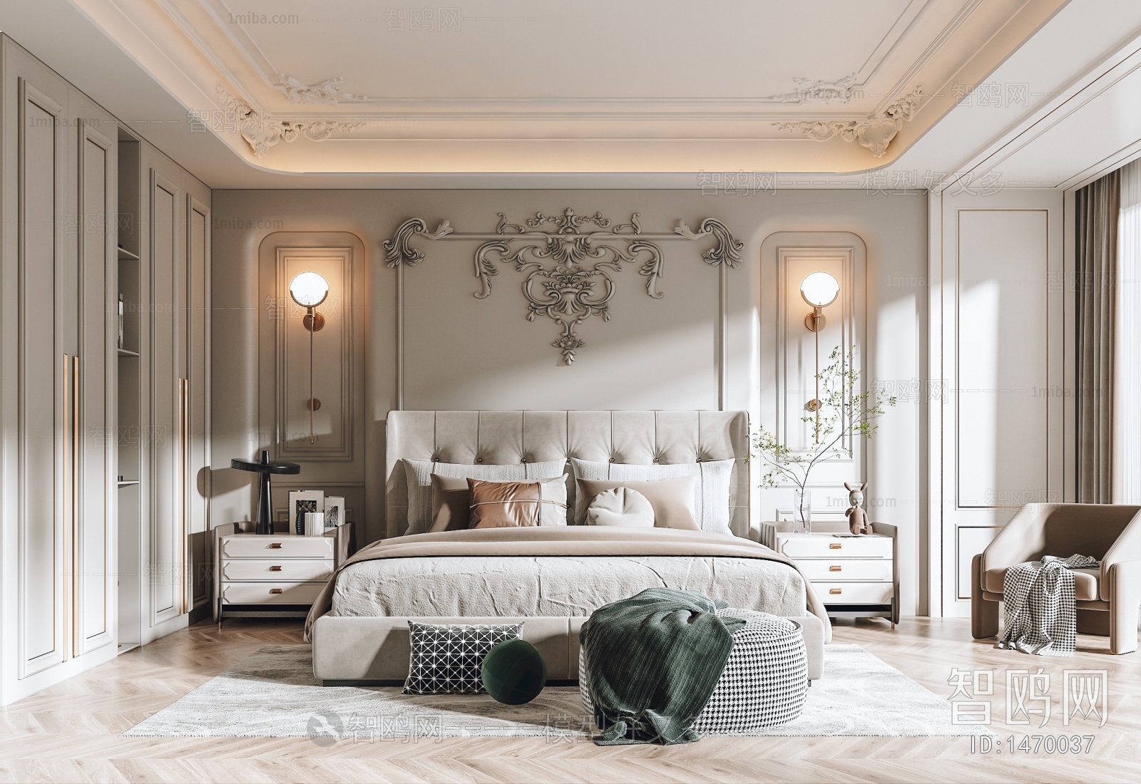 French Style Bedroom