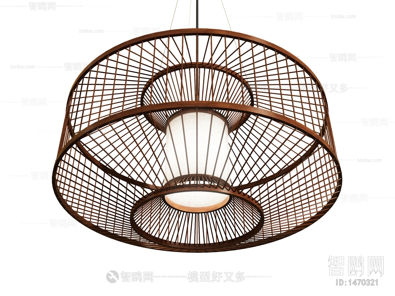 Southeast Asian Style New Chinese Style Wabi-sabi Style Droplight