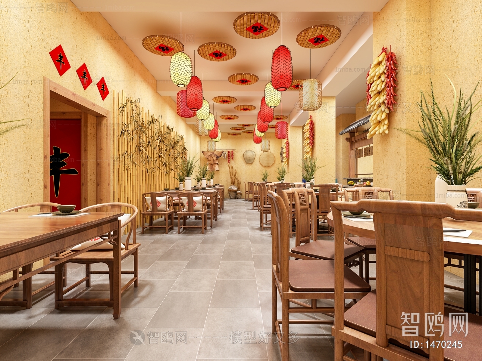 Chinese Style Catering Space