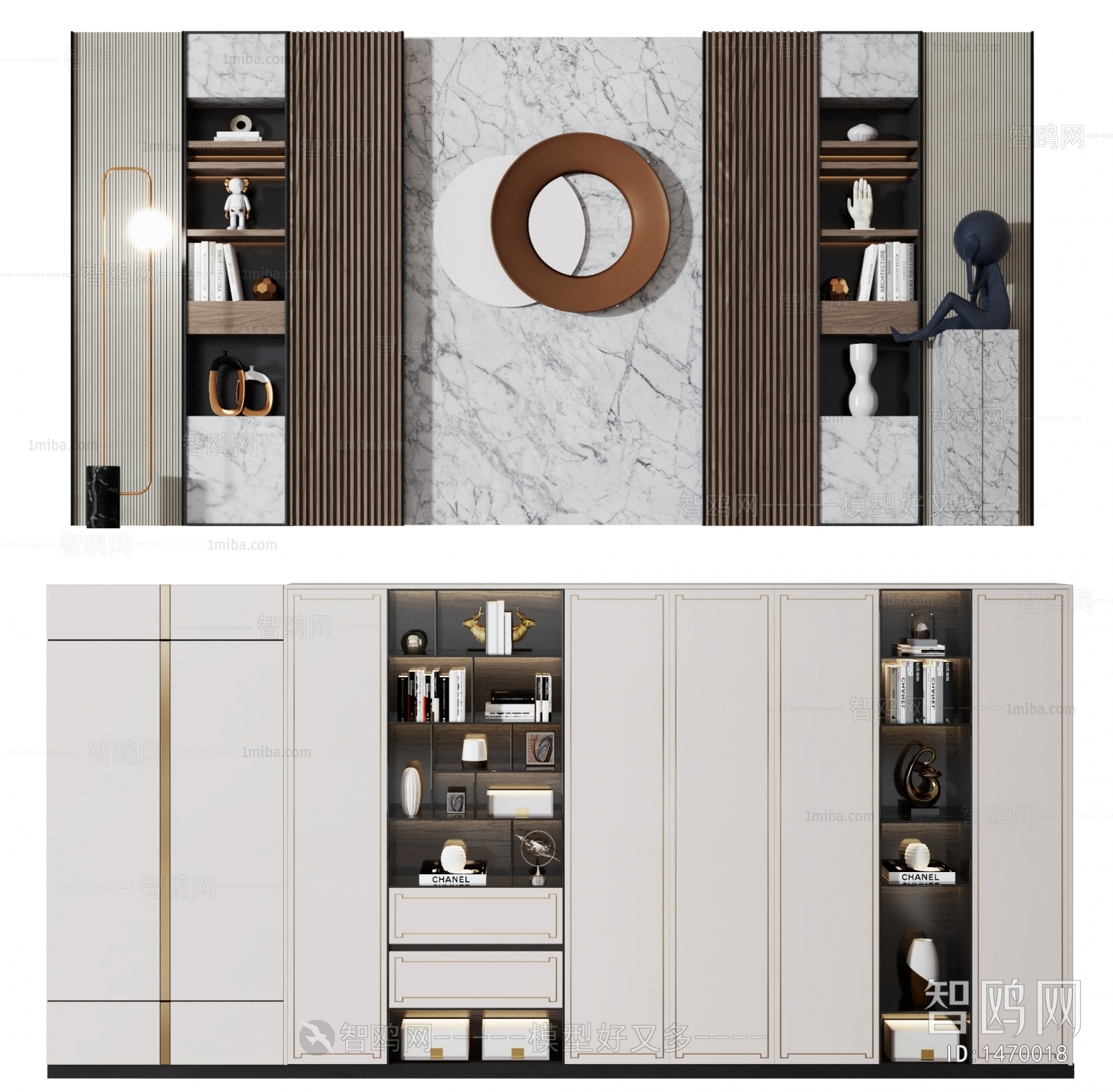 Modern Decorative Cabinet