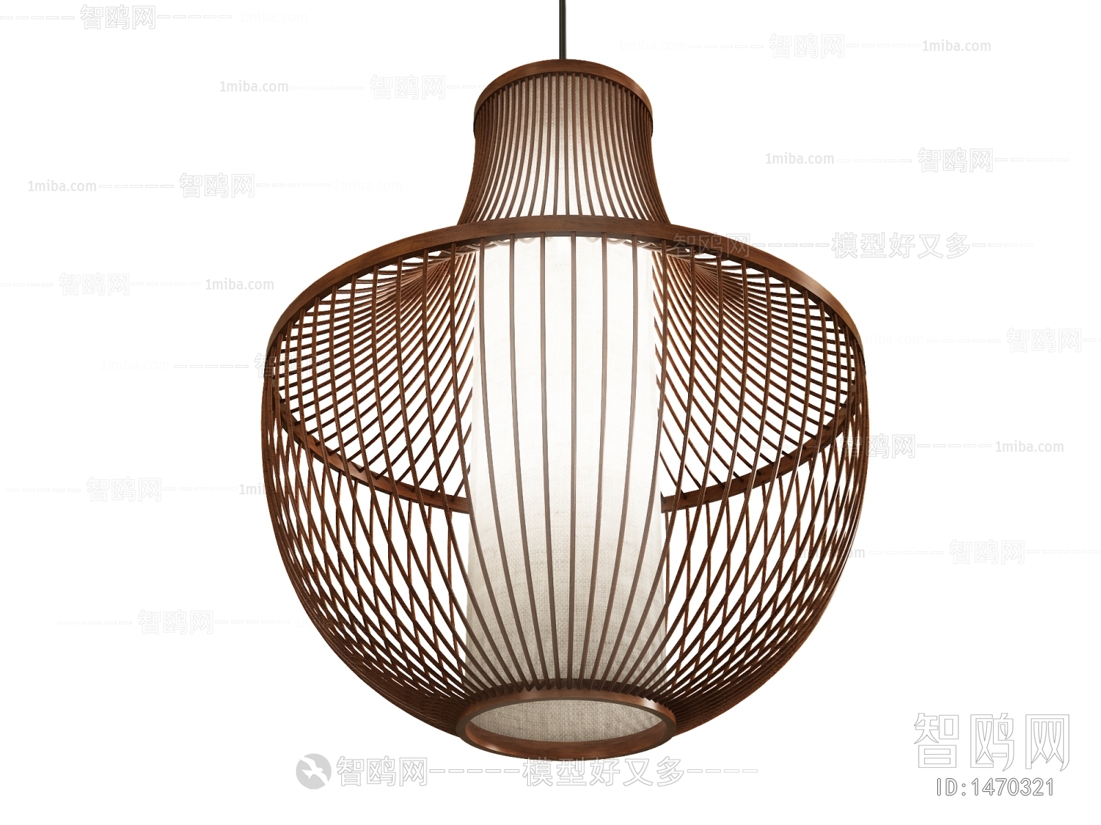 Southeast Asian Style New Chinese Style Wabi-sabi Style Droplight