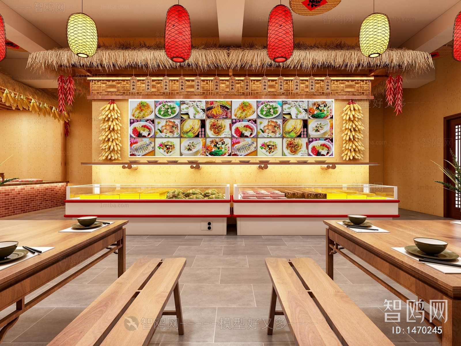 Chinese Style Catering Space