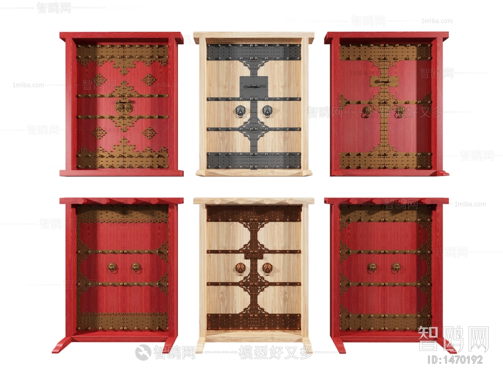 Chinese Style Double Door