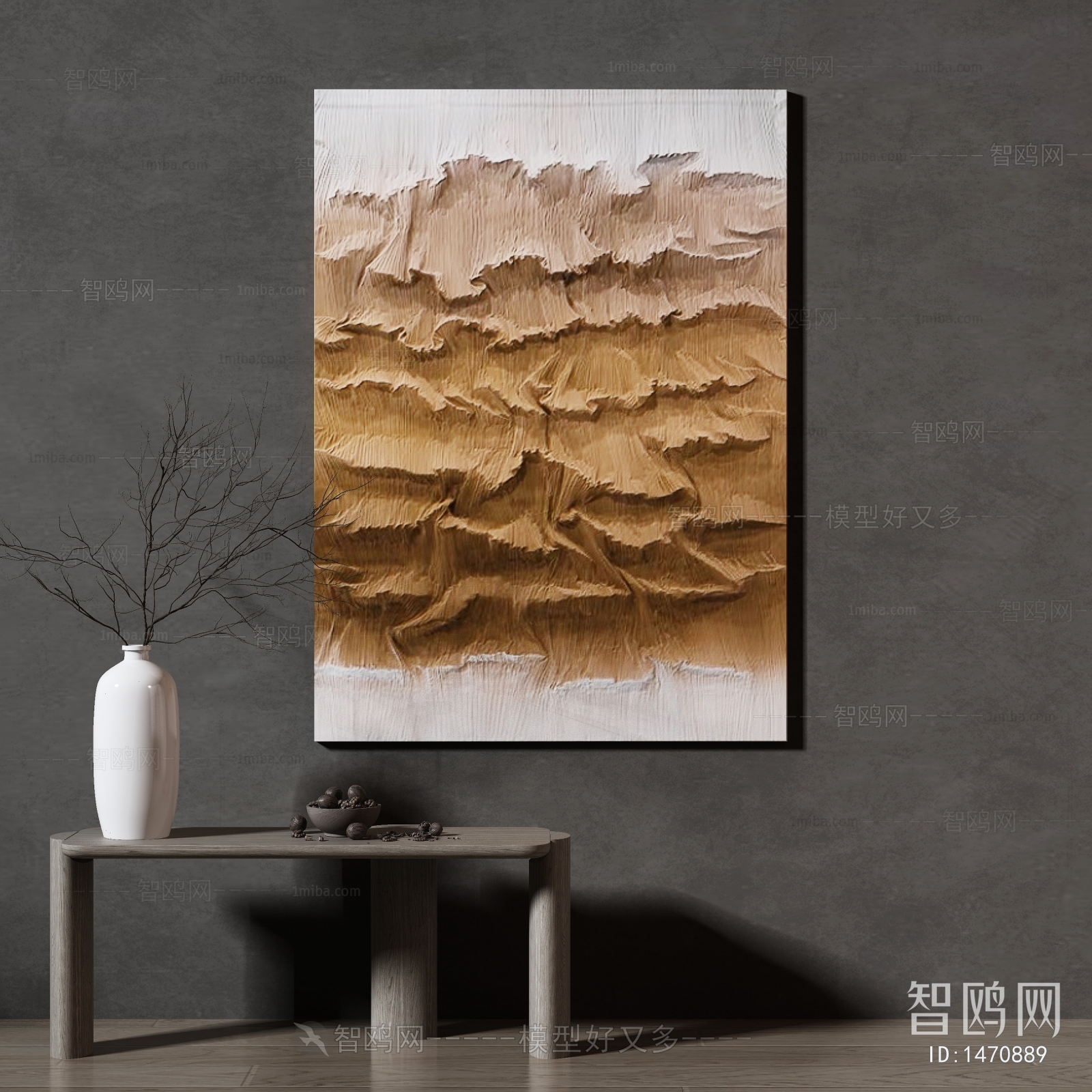 Wabi-sabi Style Painting