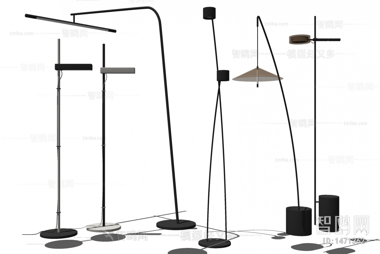 Modern Post Modern Style Floor Lamp