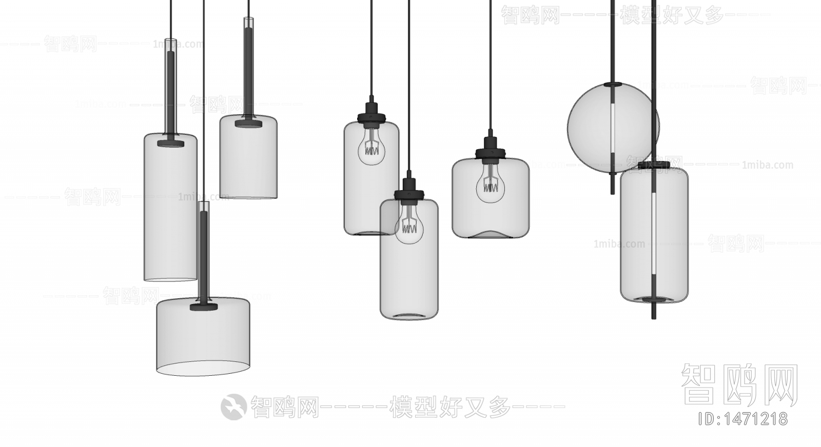 Modern New Chinese Style Droplight