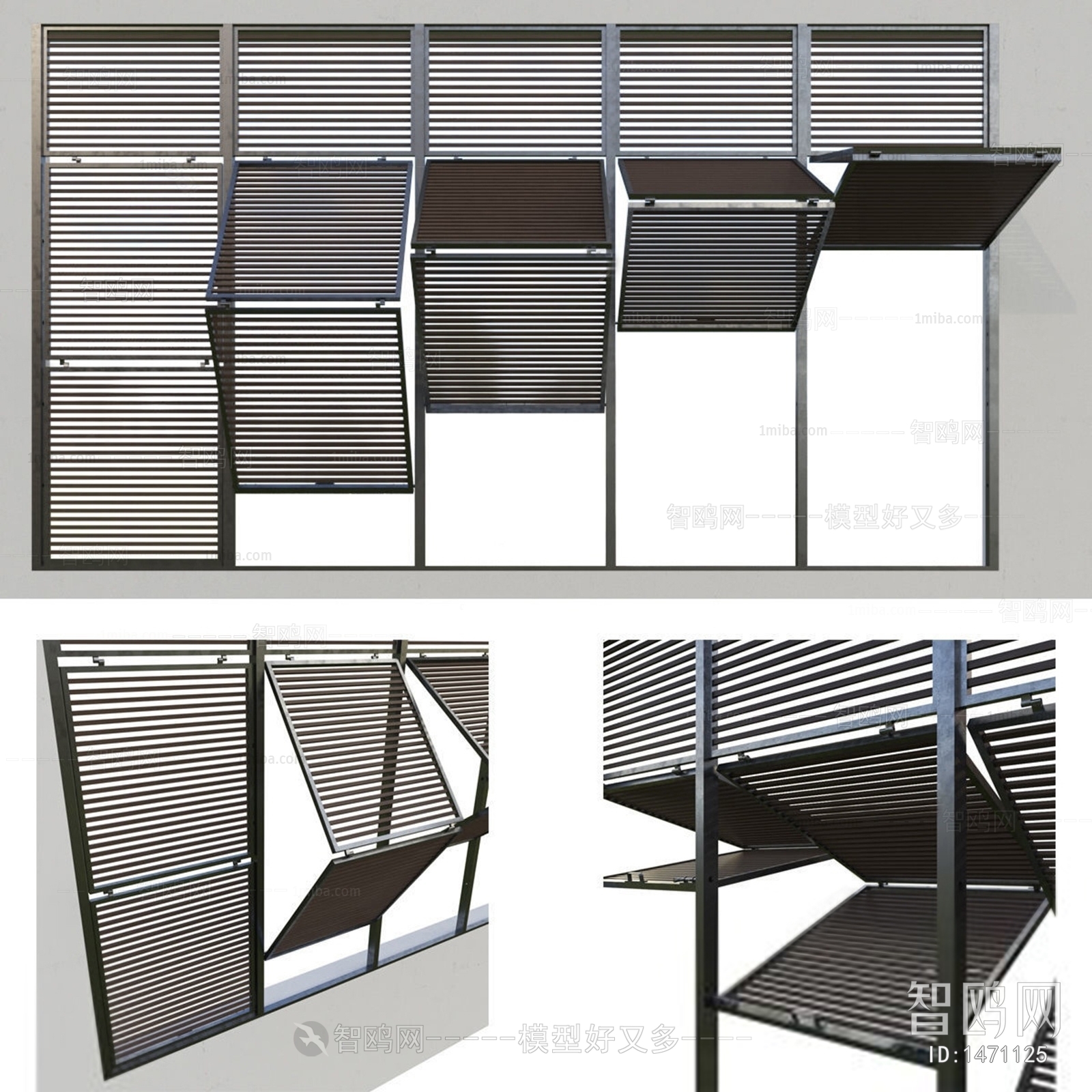 Modern Folding Curtain