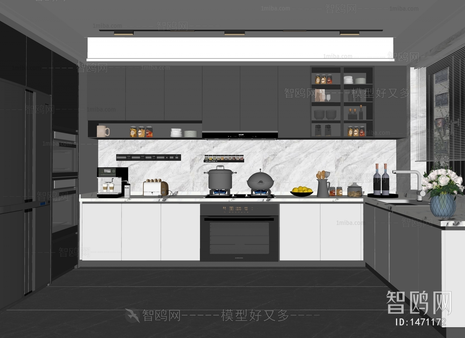 Modern The Kitchen