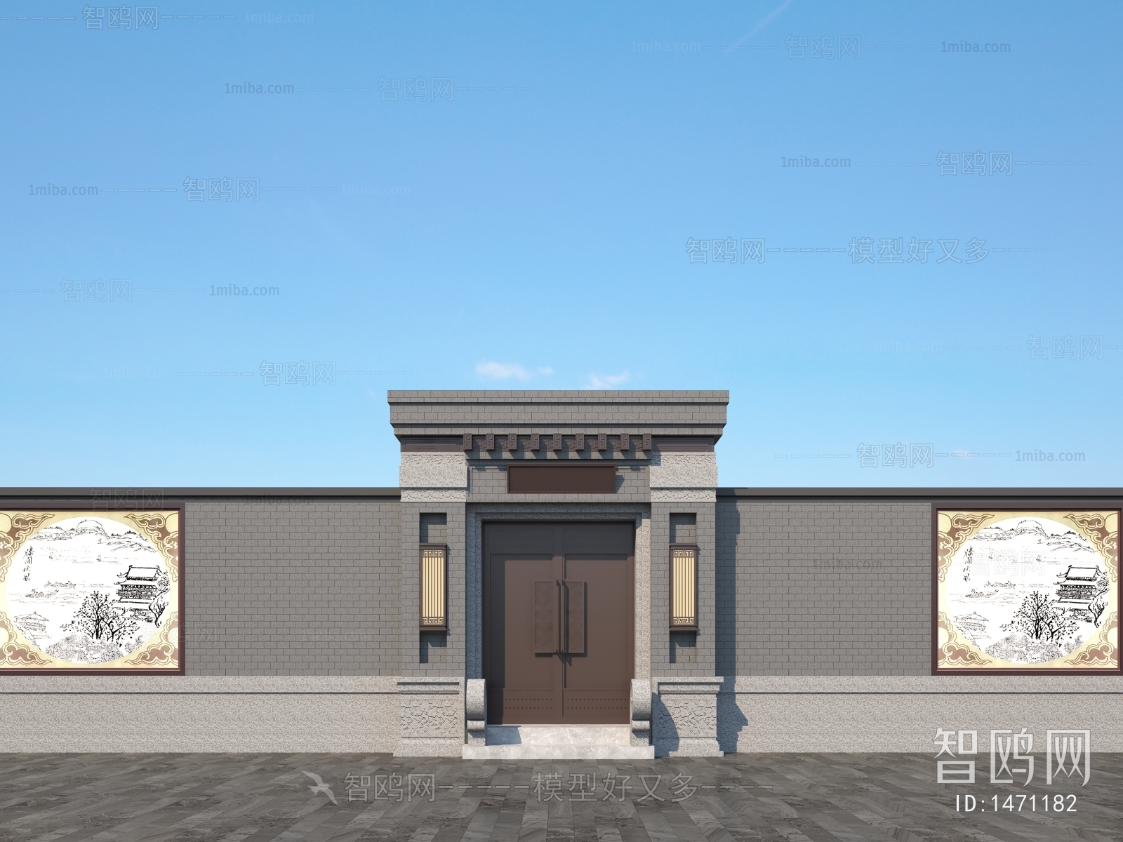 Chinese Style Facade Element