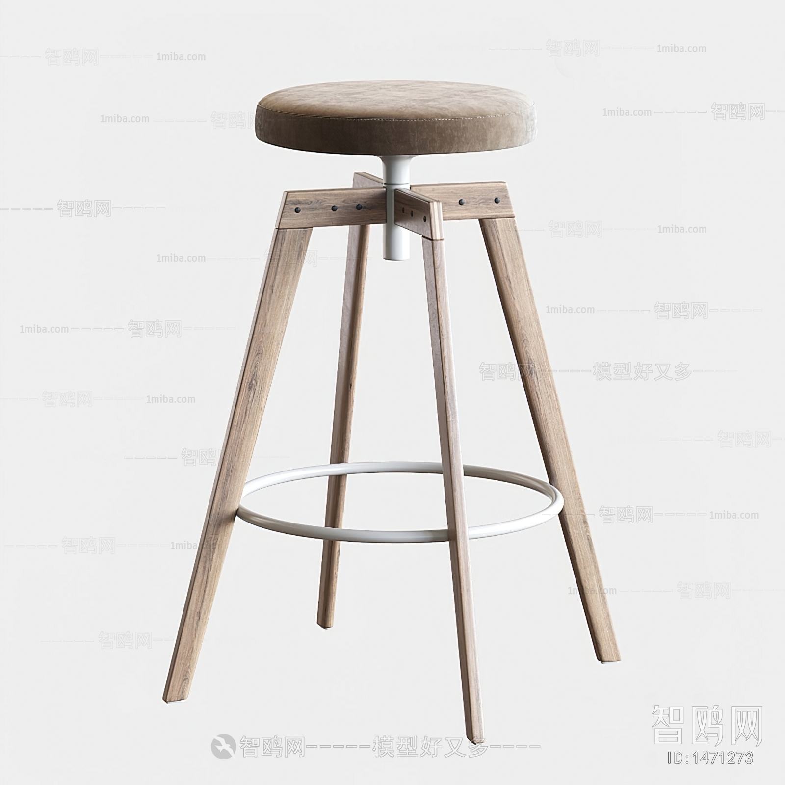 Nordic Style Bar Chair