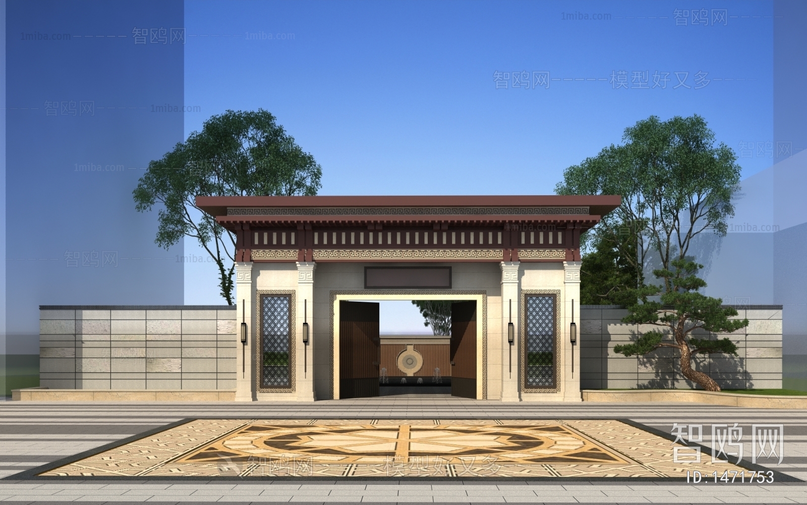 Chinese Style Facade Element