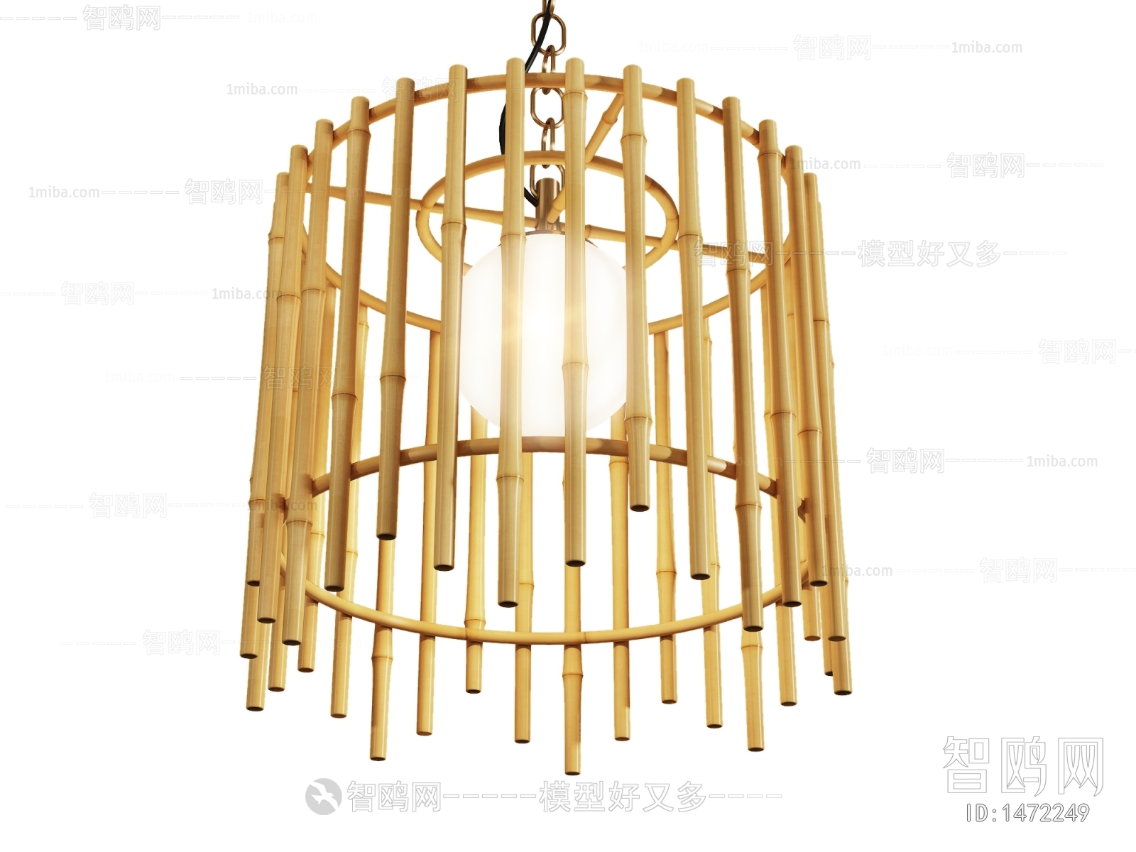 Southeast Asian Style New Chinese Style Wabi-sabi Style Droplight