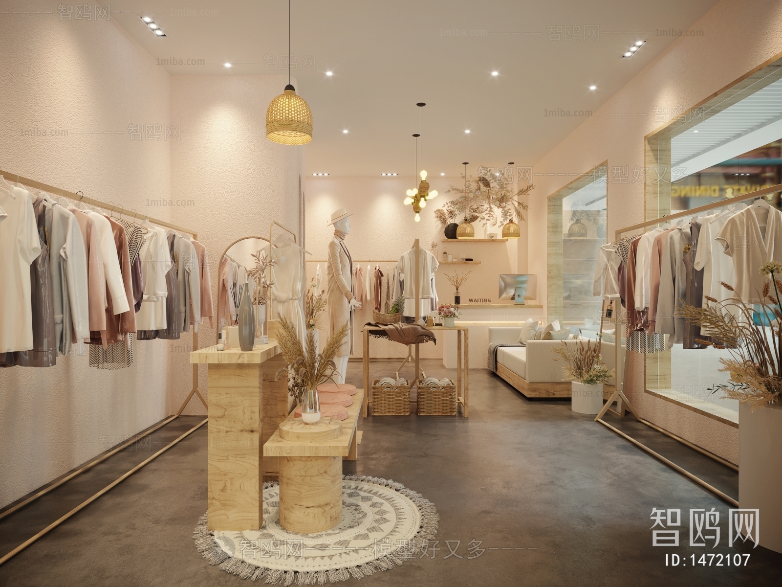 Wabi-sabi Style Clothing Store