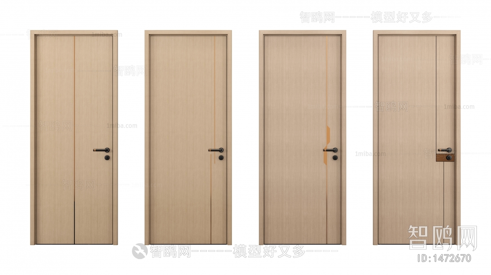 Modern Single Door