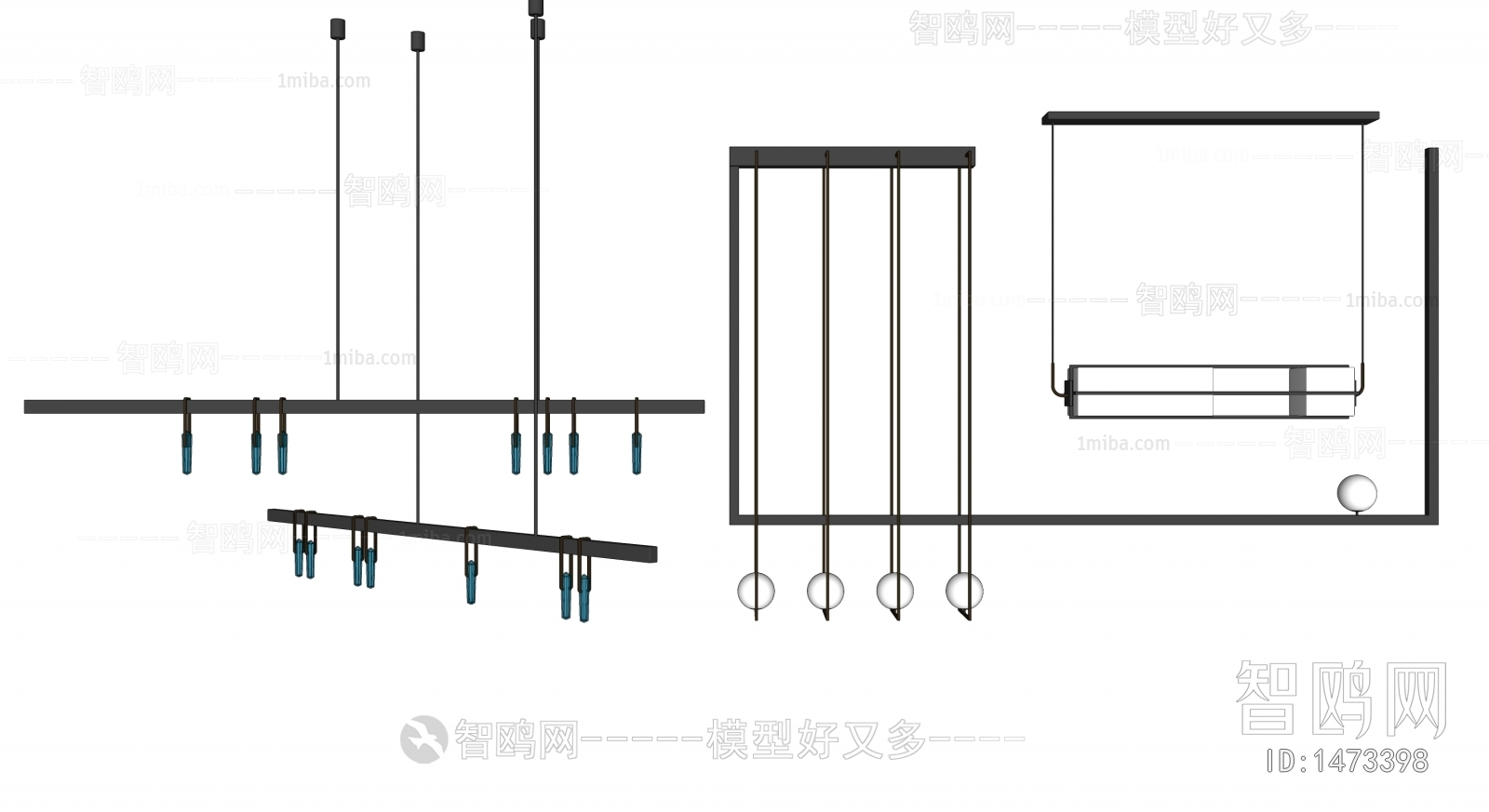 Modern New Chinese Style Droplight