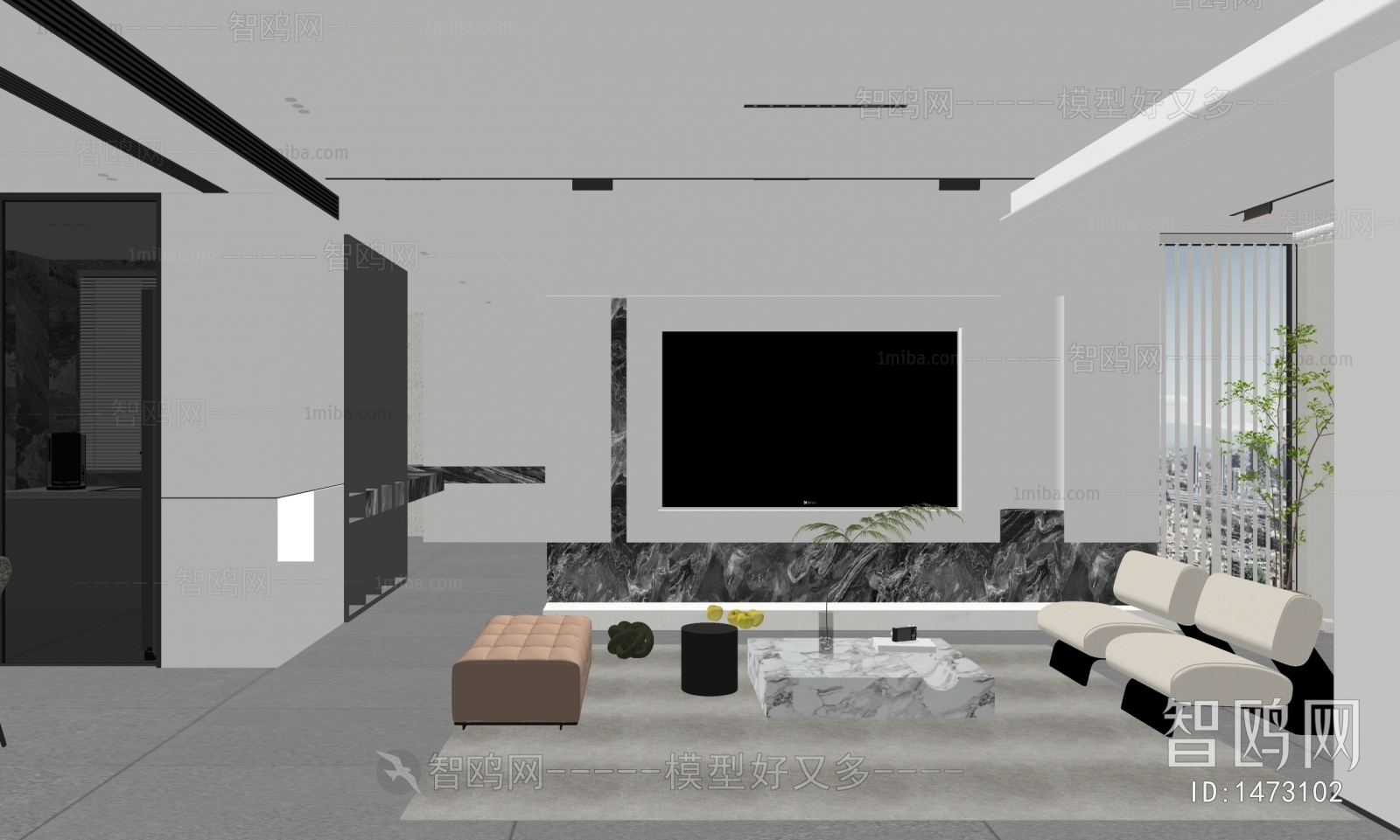 Modern A Living Room