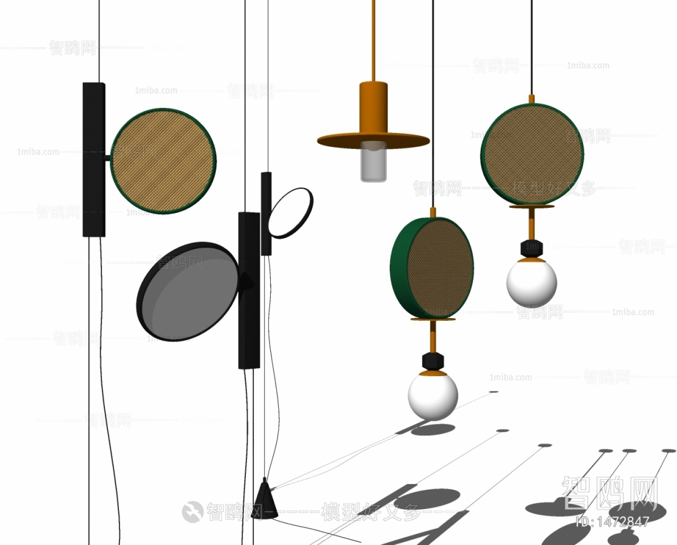 Modern Nordic Style Droplight