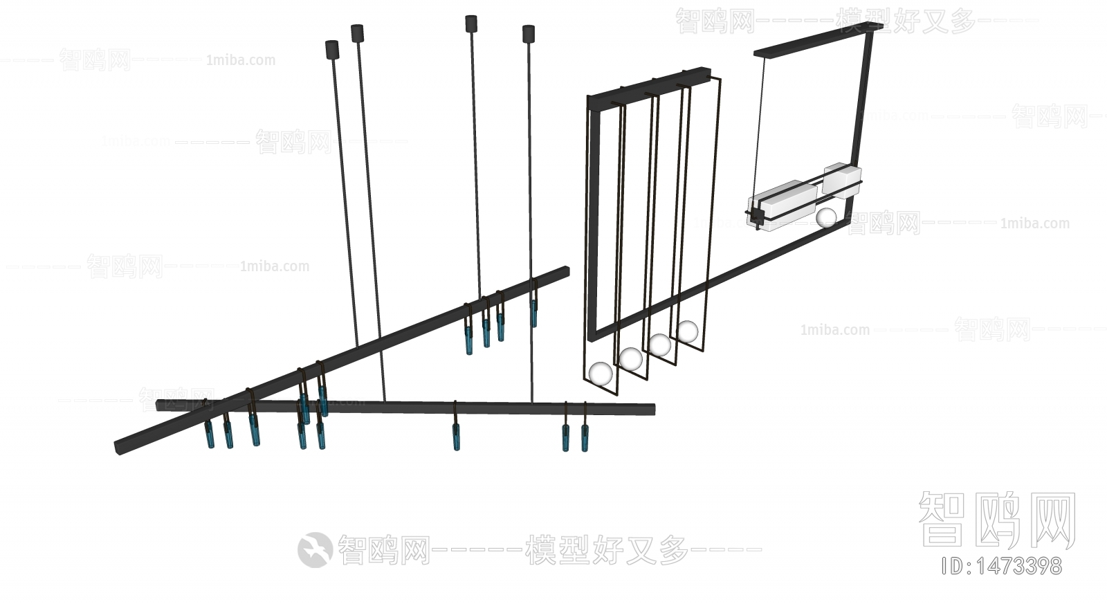 Modern New Chinese Style Droplight