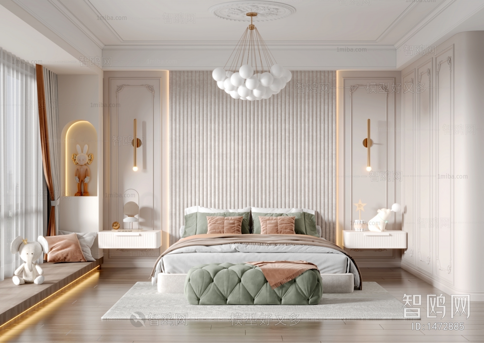 French Style Bedroom