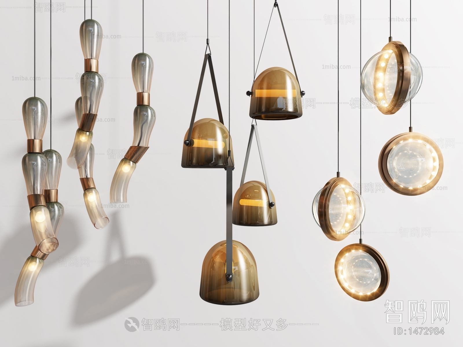 Modern Nordic Style New Chinese Style Droplight