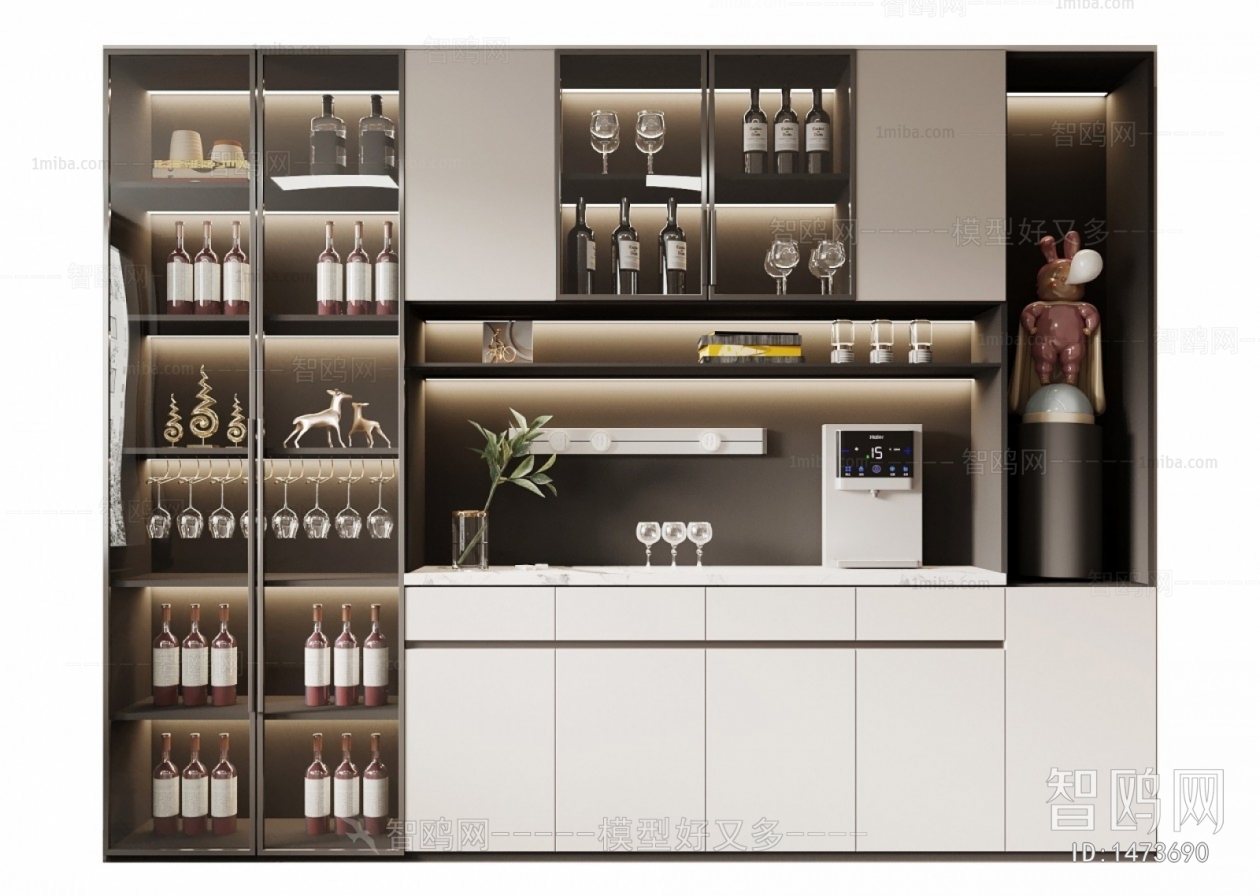 Modern Wine Cabinet