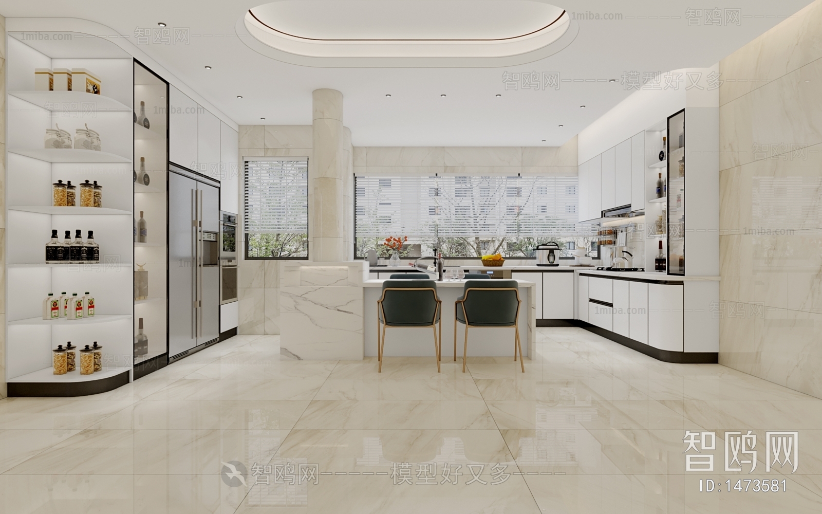 Modern Open Kitchen