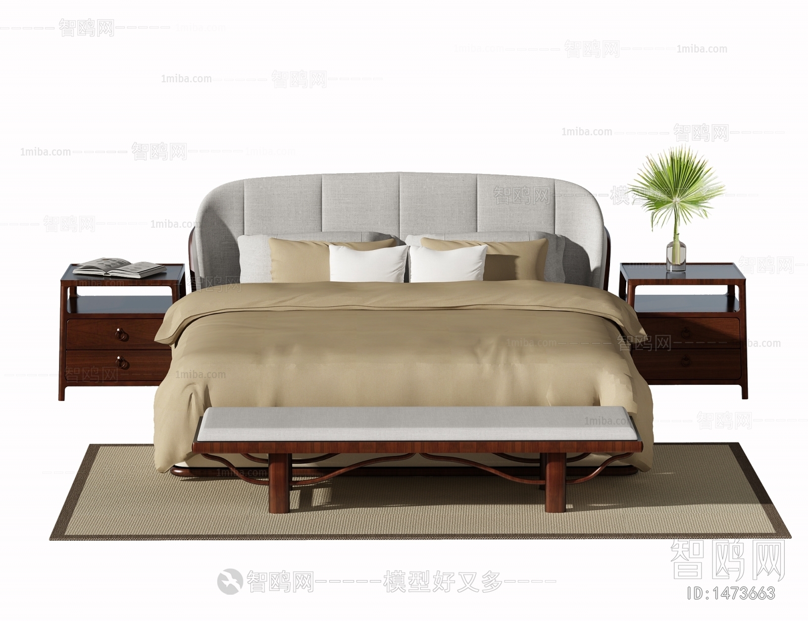 Modern Double Bed