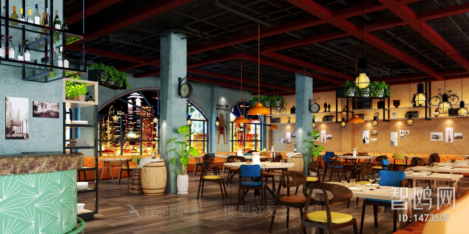 Industrial Style Restaurant