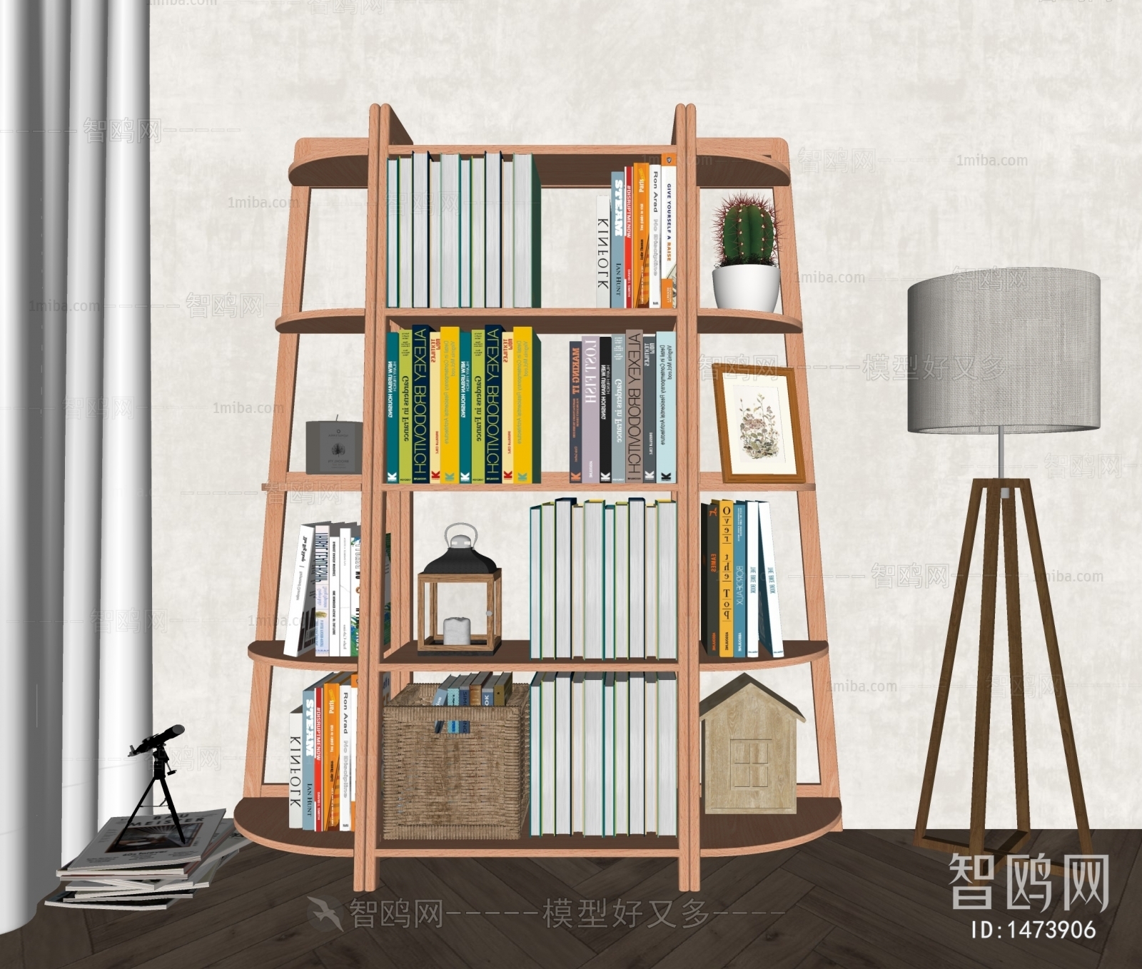 Nordic Style Bookshelf